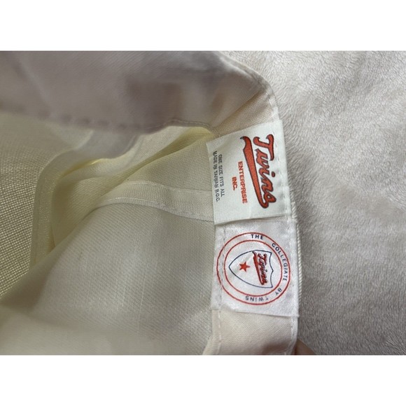 OSU Oregon State University Beavers Hat Stitched White One Size Vintage - Picture 8 of 11